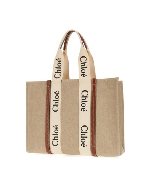 Tote Bags di Chloé in Natural
