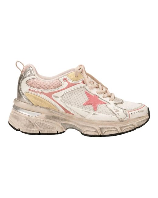 Golden Goose Deluxe Brand Pink Sneakers
