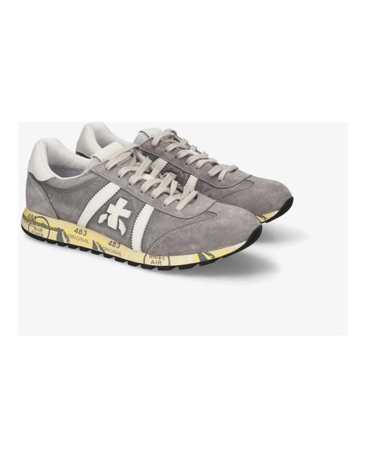 Premiata Gray Sneakers for men