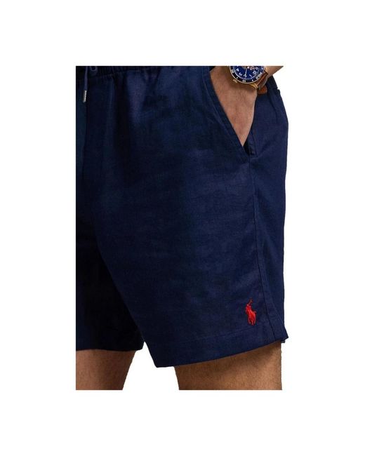 Ralph Lauren Blue Casual Shorts for men