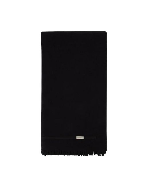Ann Demeulemeester Black Winter Scarves