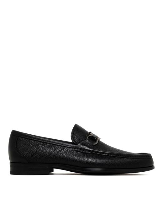 Ferragamo Black Loafers for men