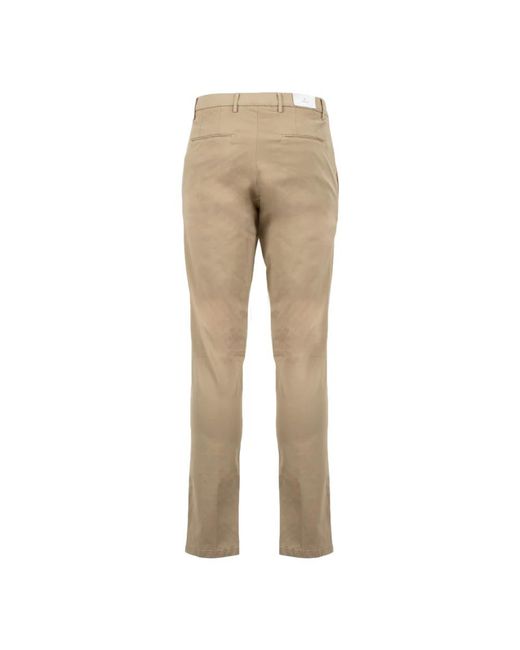 Michael Coal Broeken ,Brad Plus One More Lange Broek in het Natural voor heren