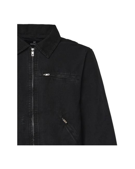 Denim Jackets Represent pour homme en coloris Black