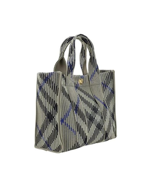 Tote Bags Burberry de color Gray
