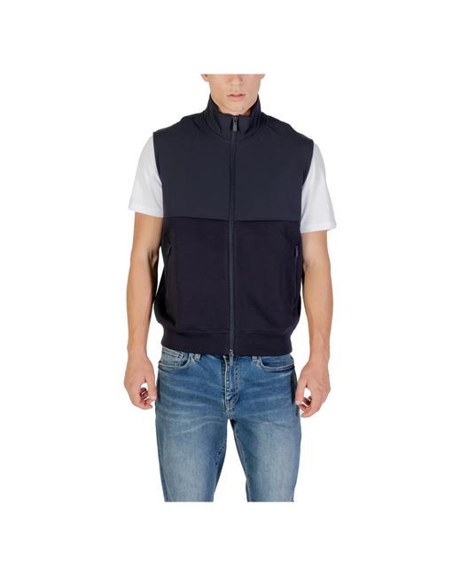 ARMANI EXCHANGE Blue Vests for men