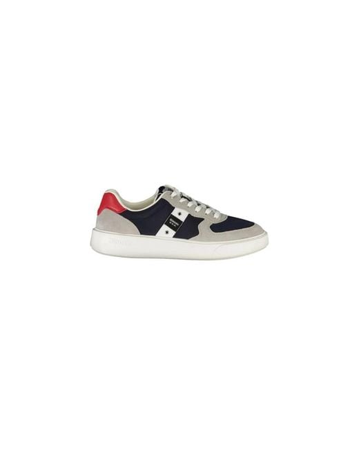 Blauer Multicolor Sneakers for men