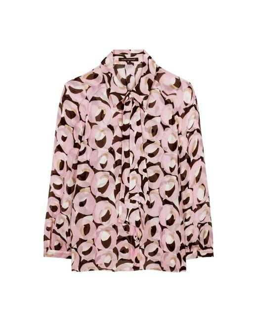 Luisa Cerano Blouse in het Pink