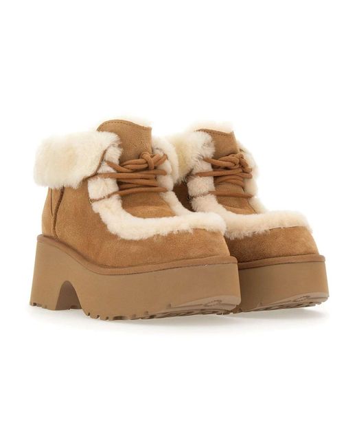 Ugg Brown Schnürstiefel