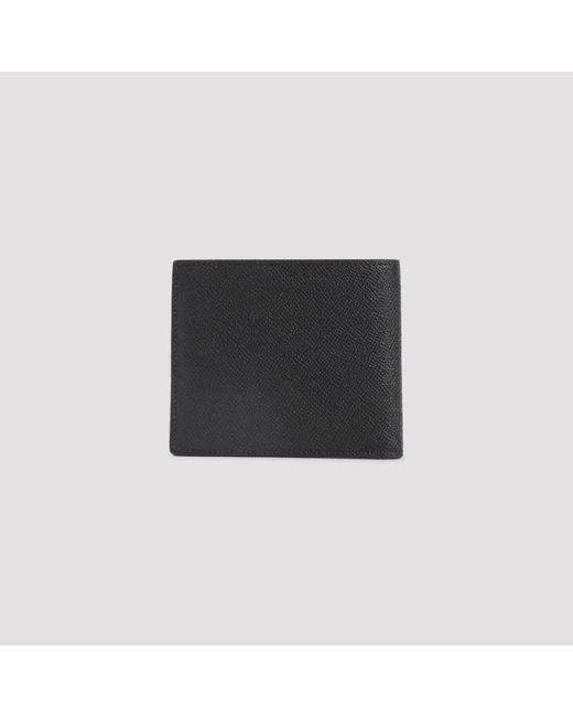 Tom Ford Accessoires ,Zwart ,Leer Kleine Grain Leather Bifold Portemonnee in het Black voor heren
