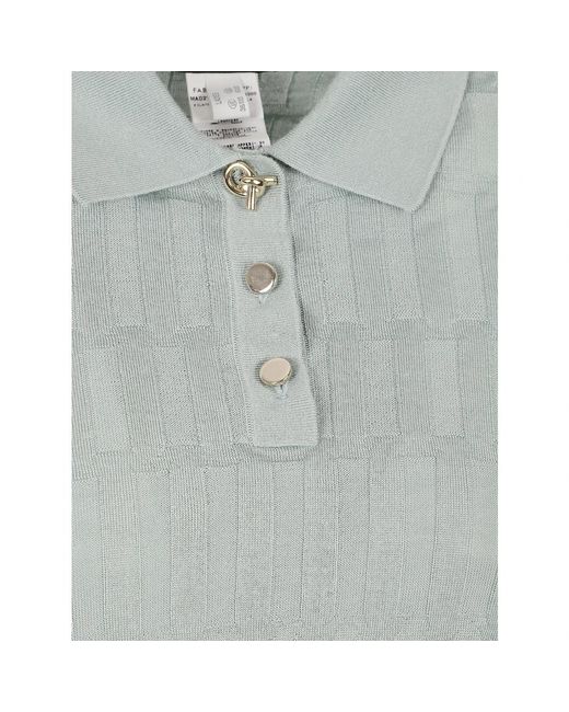Fabiana Filippi Gray Polo Shirts