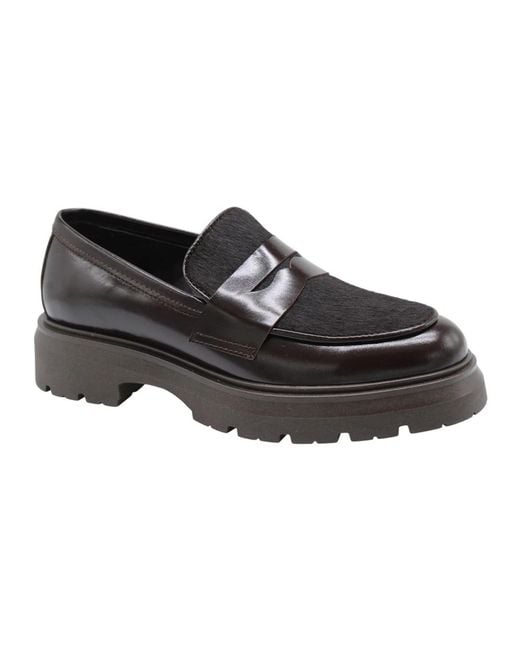 E mia Black Mocassin