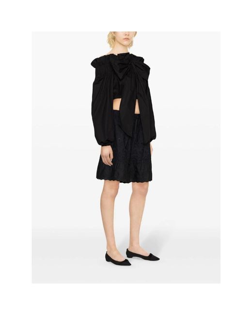 Blouses Patou en coloris Black