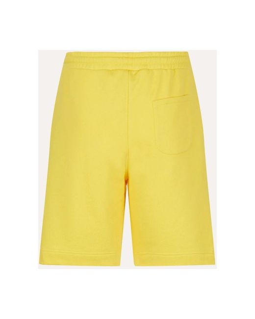 Ballantyne Yellow Casual Shorts for men