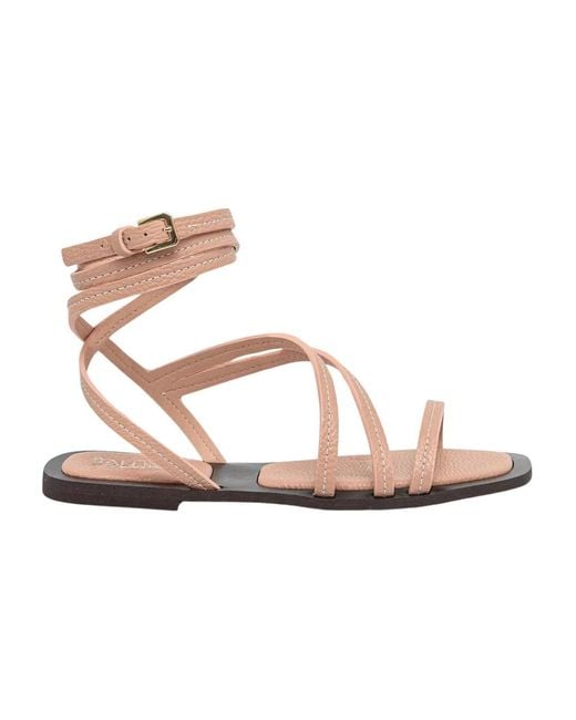 Flat Sandals Pollini de color Pink