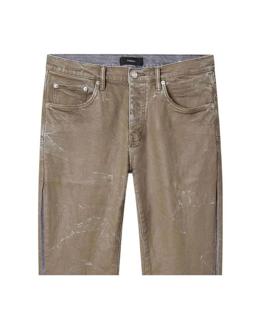 Purple Brand Gray Slim Fit Jeans for men