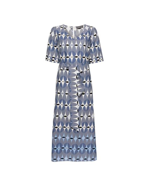 Lorena Antoniazzi Blue Midi Dresses