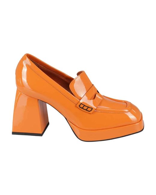 Giampaolo Viozzi Orange Pumps