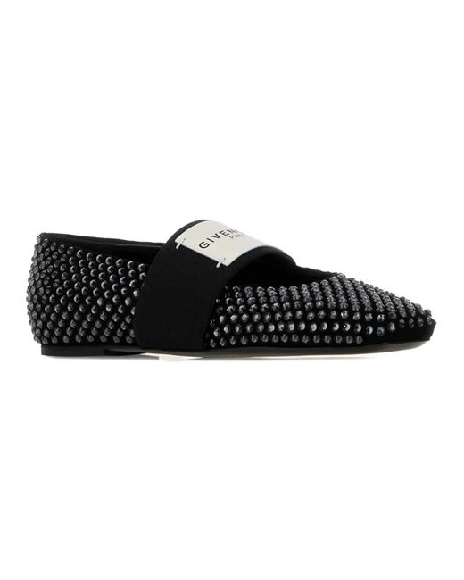 Givenchy Black Ballerinas