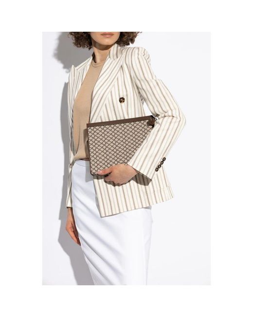 Max Mara Metallic Tasche Mmtroussem
