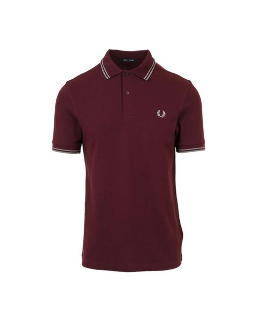 Fred Perry Red Polo Shirts for men