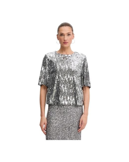 Blouses Aniye By de color Gray