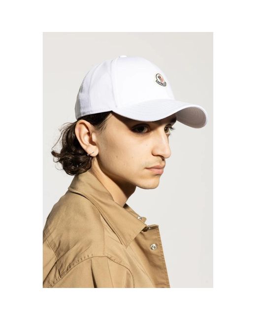 Caps Moncler pour homme en coloris White