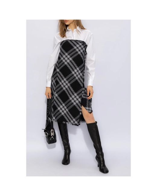Burberry Black Short Dresses