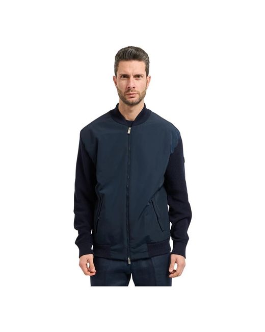 HUGO Blue Bomber Jackets for men