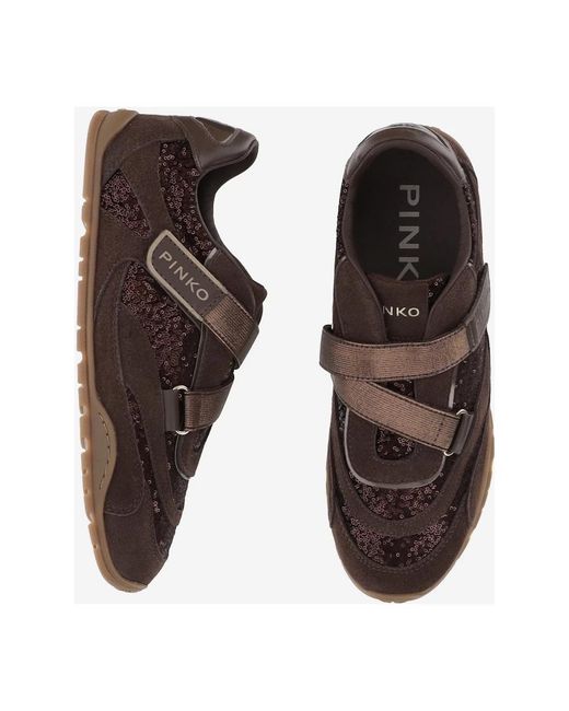 Pinko Brown Sneakers