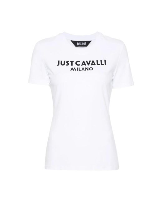 Just Cavalli White T-Shirts