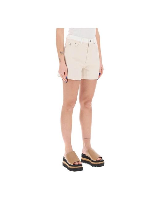 Stella McCartney White Short shorts