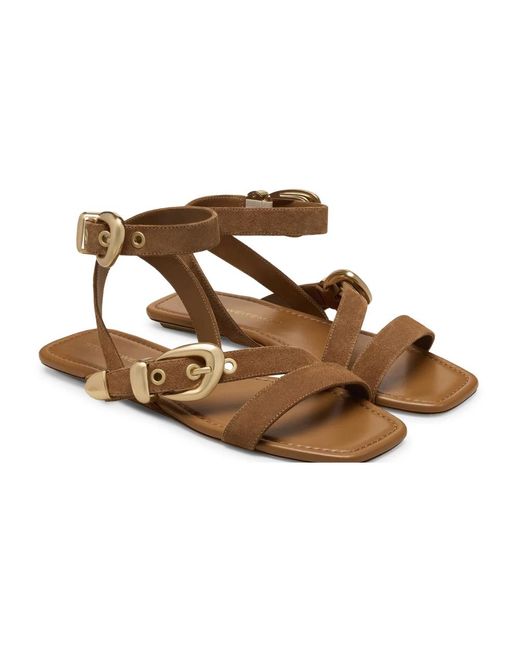 Stuart Weitzman Schoenen ,Bruin ,Maven Sandal in het Brown
