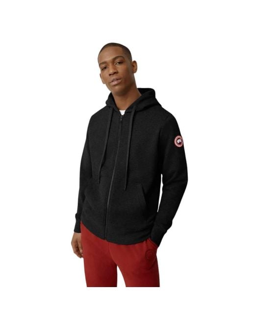 Canada Goose Black Zip-Throughs for men