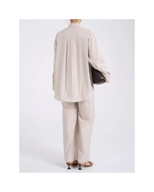 By Malene Birger Pink Wide Trousers