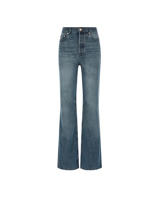 A.P.C. Blue Flare Jeans