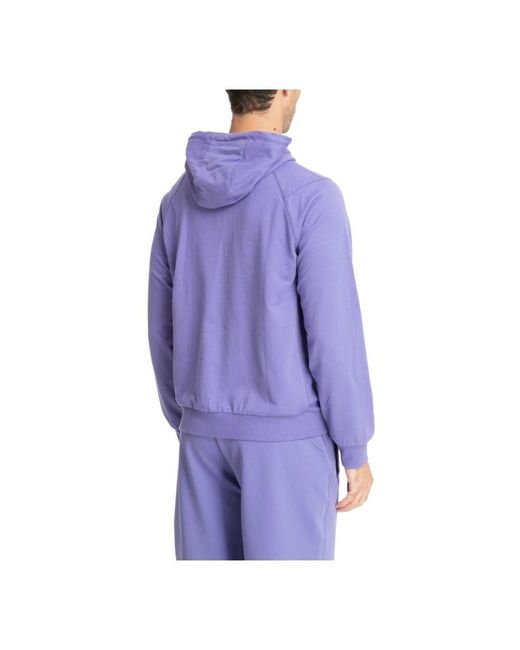 EA7 Purple Zip-Throughs for men