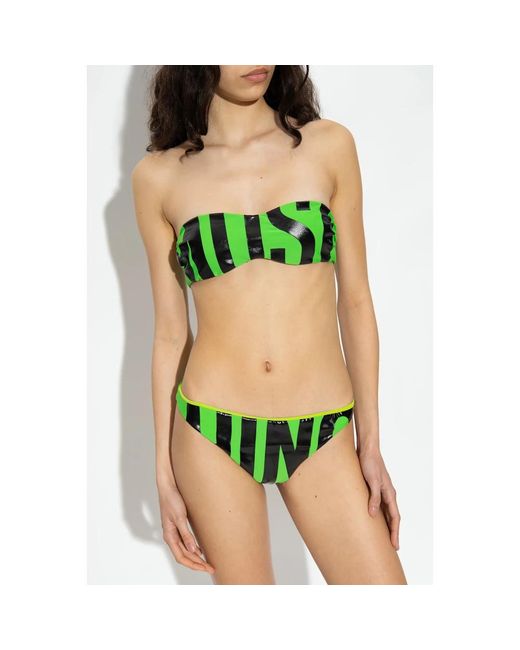 Moschino Badmode ,Groen ,Bikinislip in het Green