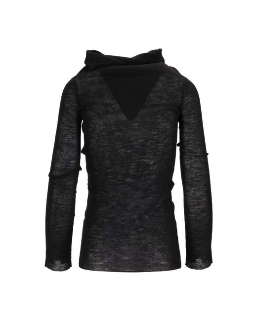 Ann Demeulemeester Black Turtlenecks