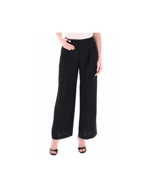 HUGO Black Wide Trousers