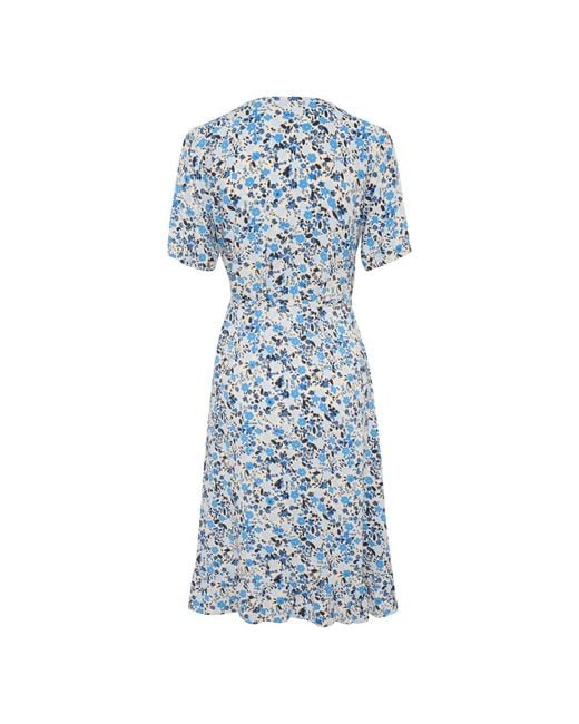 Part Two Blue Midi Dresses
