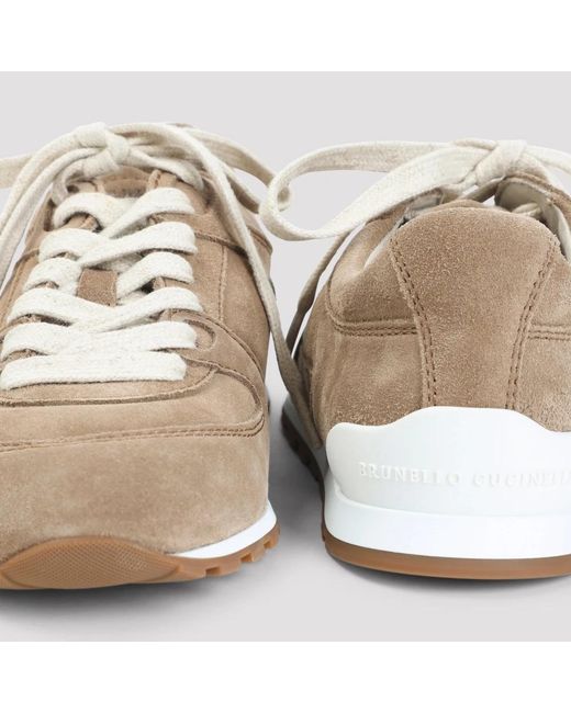 Brunello Cucinelli Brown Sneakers