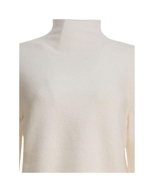 Max Mara Witte Gebreide Orlaya Sweater Aw25 in het White