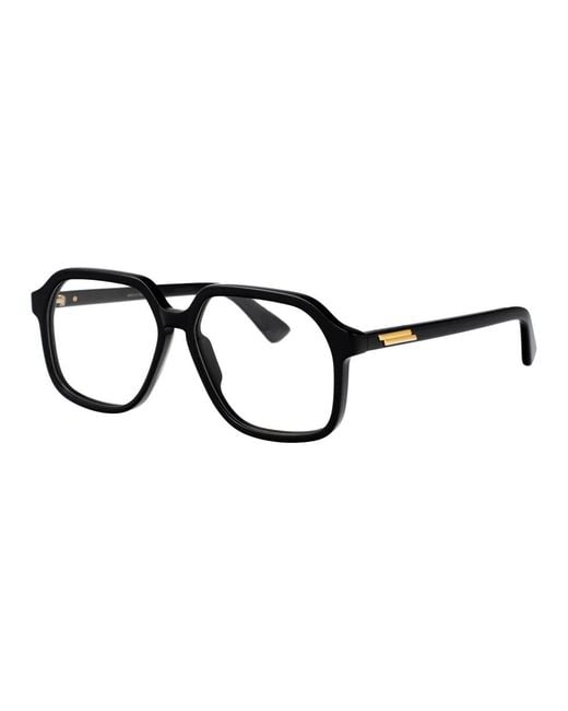 Bottega Veneta Black Glasses