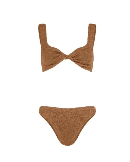 Bikinis Hunza G de color Brown
