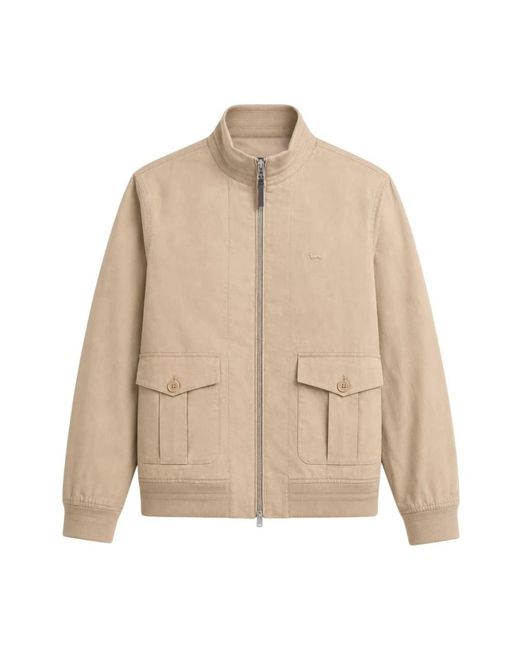 Harmont & Blaine Natural Bomber Jackets for men