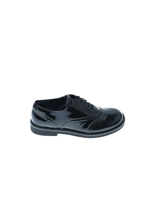 Jeannot Schoenen ,Zwart ,Leer Francesina in het Blue