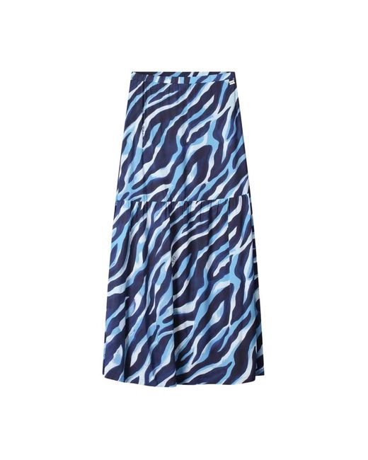 Pom Skirt Pom in het Blue