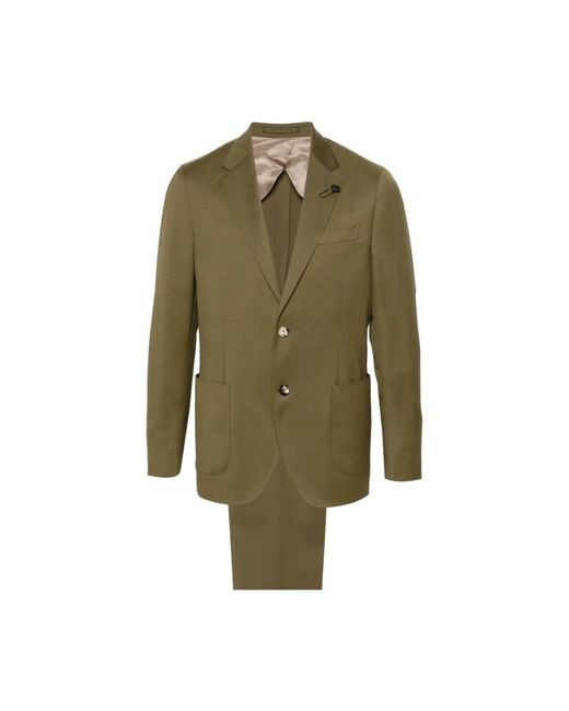 Lardini Single Breasted Suit Set in het Green voor heren