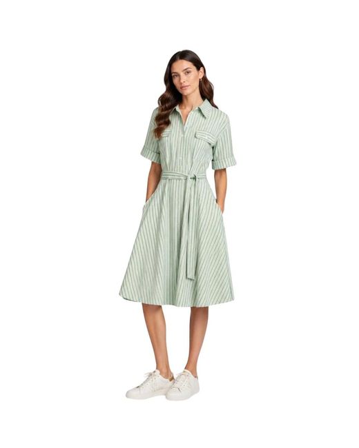 Brand Unique Green Shirt Dresses
